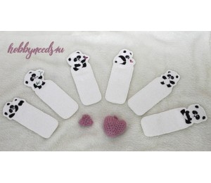 ITH Stickserie - Lesezeichen Patty Panda